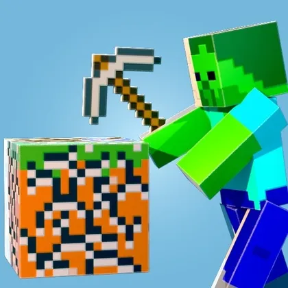 Zombies Break & Build — Minecraft mod, rasm 1