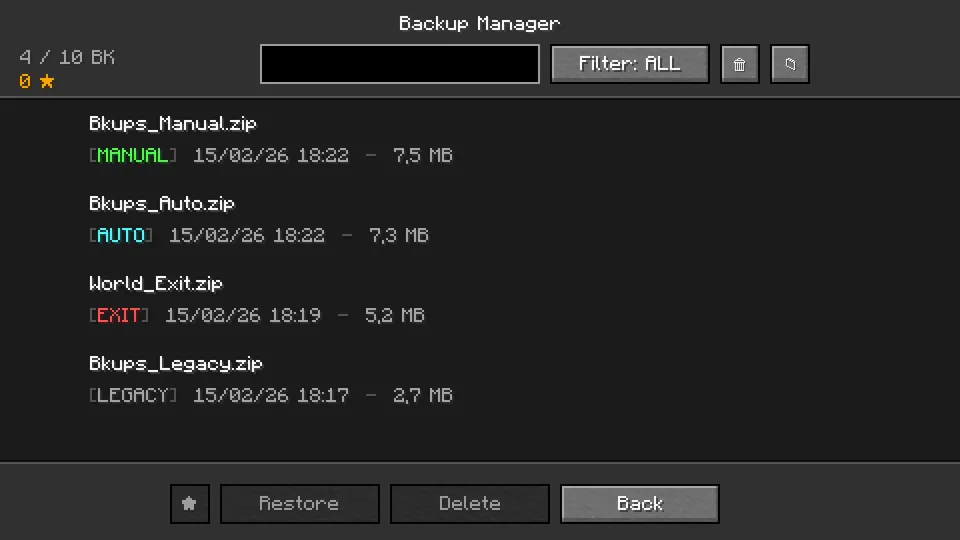 Bkups — Minecraft mod, rasm 2