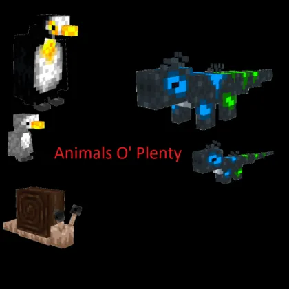 Animals O'Plenty — Minecraft mod, rasm 1