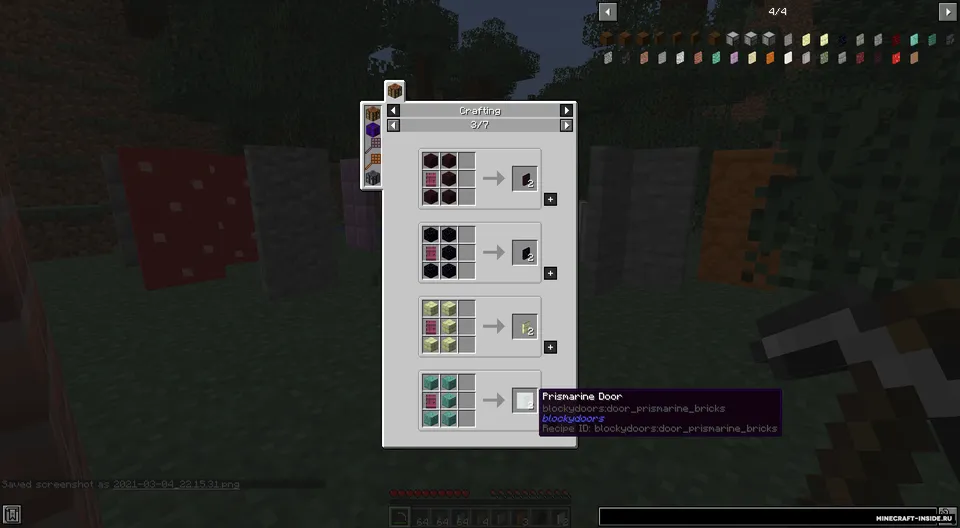 Blocky Stone Doors — Minecraft mod, rasm 5
