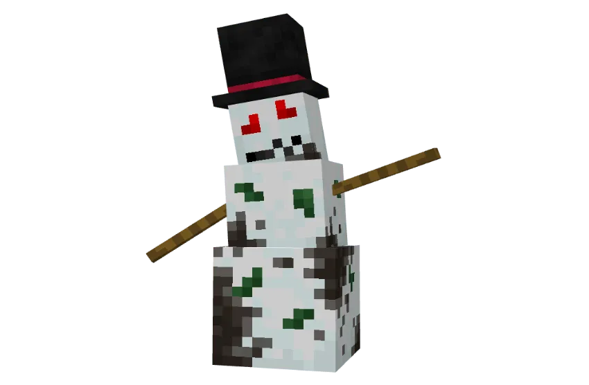 SCP-4230, The Snowman — Minecraft mod, rasm 2