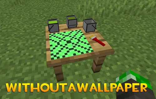 WithoutAWallpaper — Minecraft mod, rasm 1