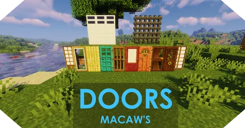 Macaw's Doors — Minecraft mod, rasm 1