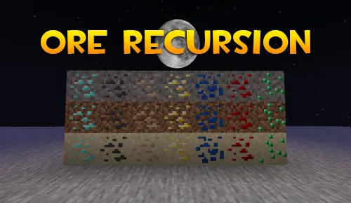 Ore Recursion — Minecraft mod, rasm 1