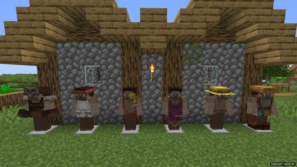 Village Employment — Minecraft mod, rasm 2