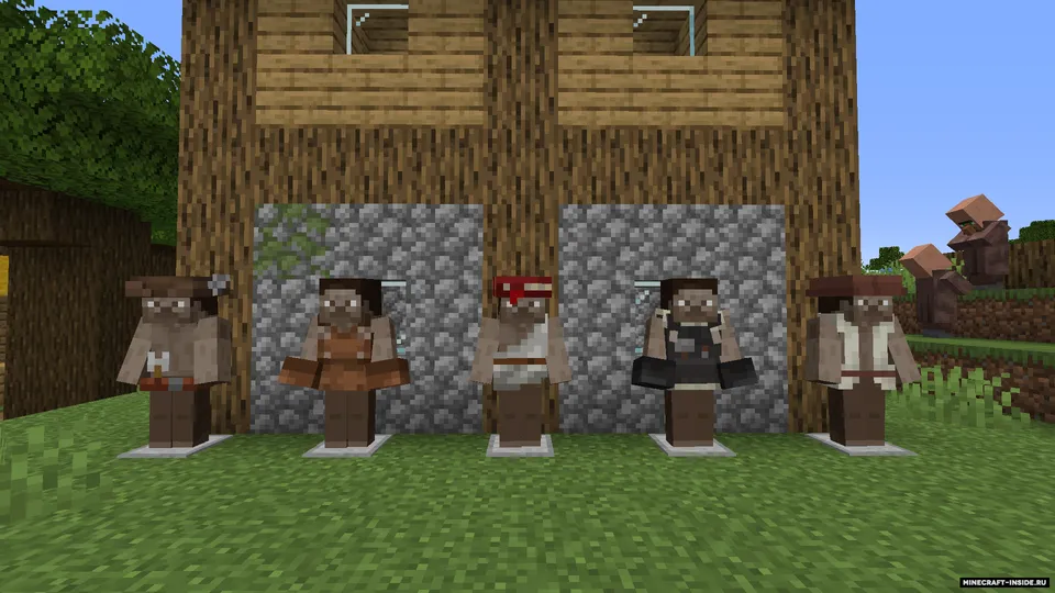 Village Employment — Minecraft mod, rasm 4