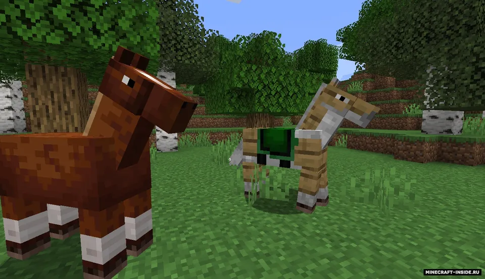 Wooden Horse Armor — Minecraft mod, rasm 2