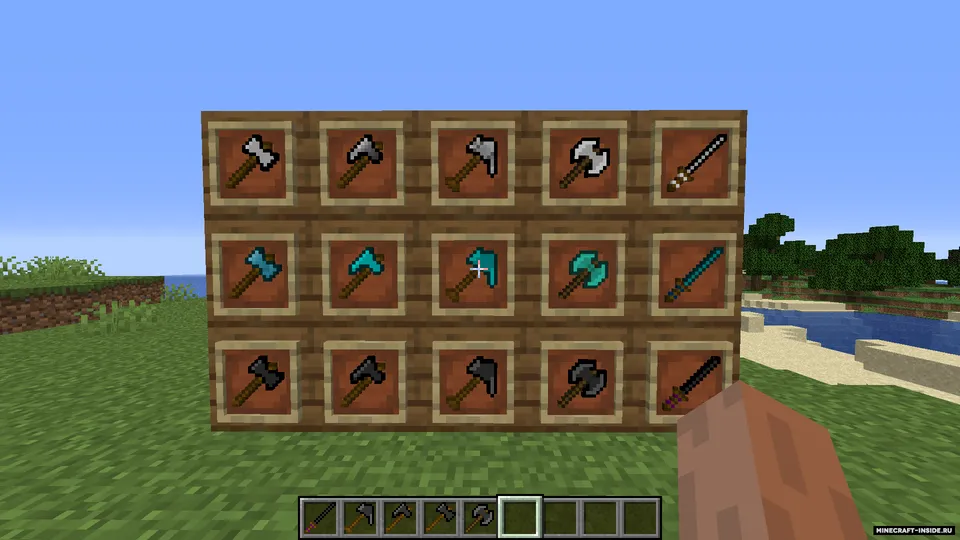 Additional Tools — Minecraft mod, rasm 3