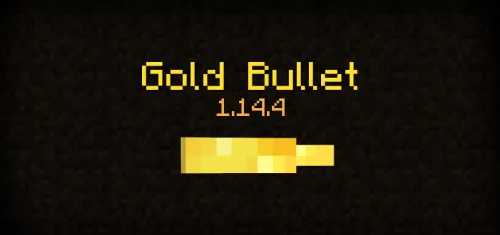 Gold Bullet — Minecraft mod, rasm 1