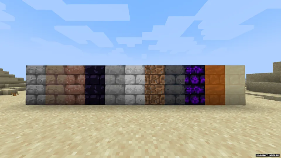 More Block Bricks — Minecraft mod, rasm 2
