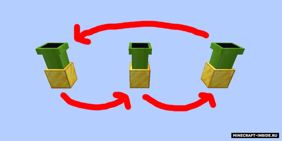 Warp Pipes — Minecraft mod, rasm 3