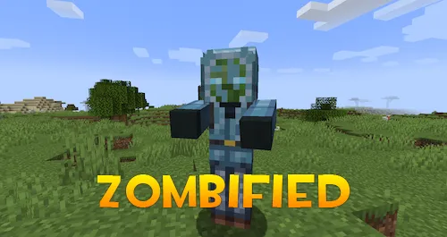 Zombified — Minecraft mod, rasm 1