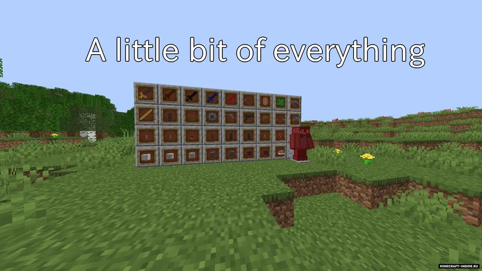 A little bit of everything — Minecraft mod, rasm 8