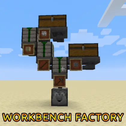 Workbench Factory — Minecraft mod, rasm 1
