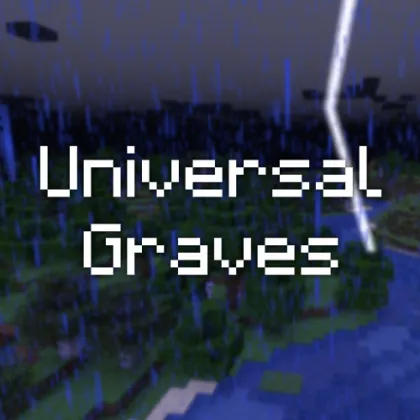 Universal Graves — Minecraft mod, rasm 1