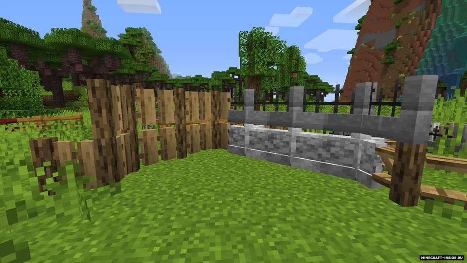 Diagonal Fences — Minecraft mod, rasm 8