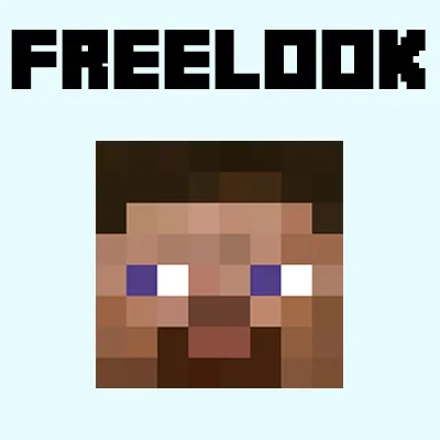 FreeLook — Minecraft mod, rasm 1