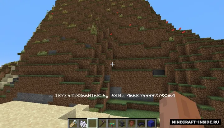 More Coordinates Display — Minecraft mod, rasm 2