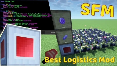 Super Factory Manager — Minecraft mod, rasm 1