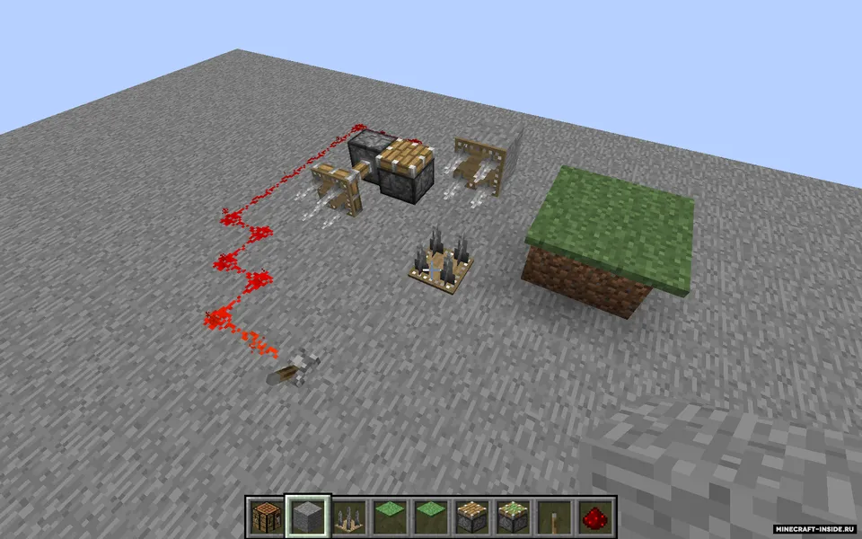Spikes and Grass Covering — Minecraft mod, rasm 2