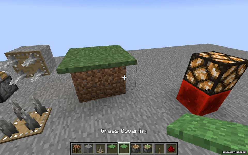 Spikes and Grass Covering — Minecraft mod, rasm 5