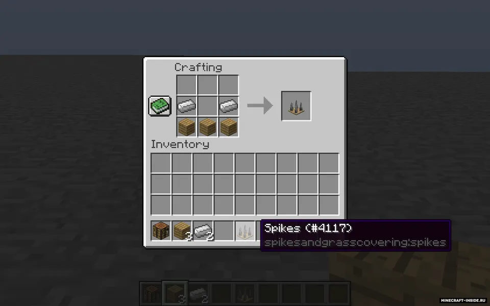 Spikes and Grass Covering — Minecraft mod, rasm 7