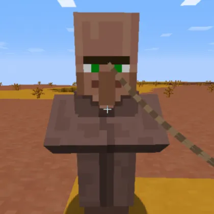 Villagers Leashed! — Minecraft mod, rasm 1