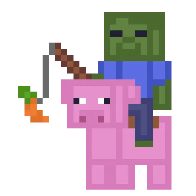 Zombie Rider — Minecraft mod, rasm 1