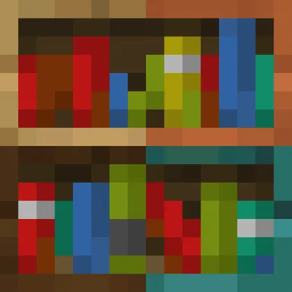 Bookshelving — Minecraft mod, rasm 1
