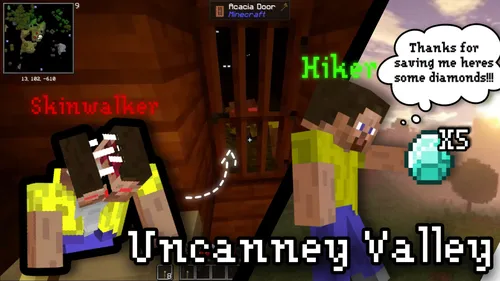 Uncanney Valley — Minecraft mod, rasm 1