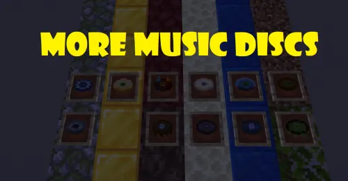 More music discs — Minecraft mod, rasm 1