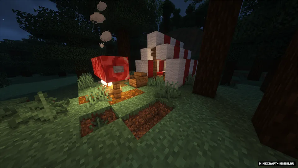 Stumble Upon: Campsites — Minecraft mod, rasm 7