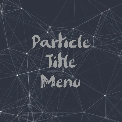 Particle Title Menu — Minecraft mod, rasm 1