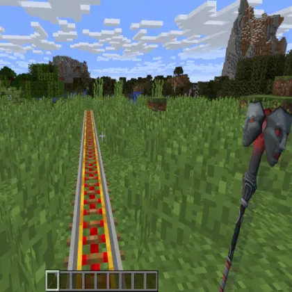 Rail Wand — Minecraft mod, rasm 1