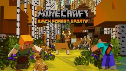 Birch forest update