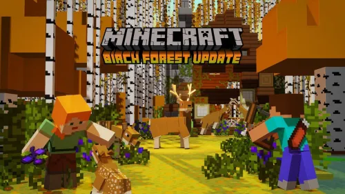 Birch forest update — Minecraft mod, rasm 1