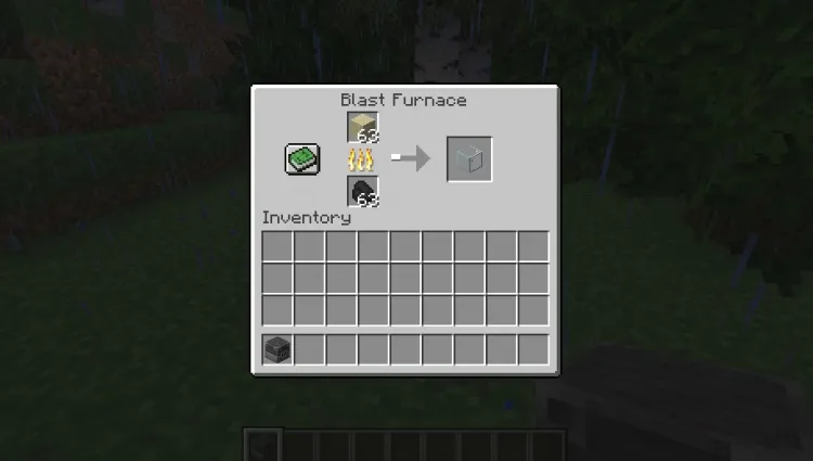 Smelting Sand in Blast Furnace — Minecraft mod, rasm 2