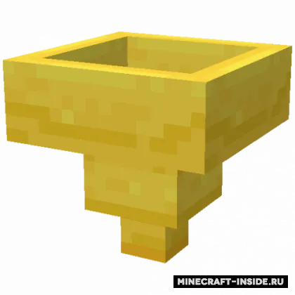 Golden Hopper — Minecraft mod, rasm 1
