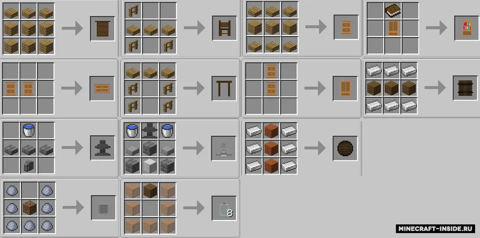 AlxFurniture — Minecraft mod, rasm 4