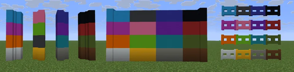Decorative Concrete Lattices — Minecraft mod, rasm 3