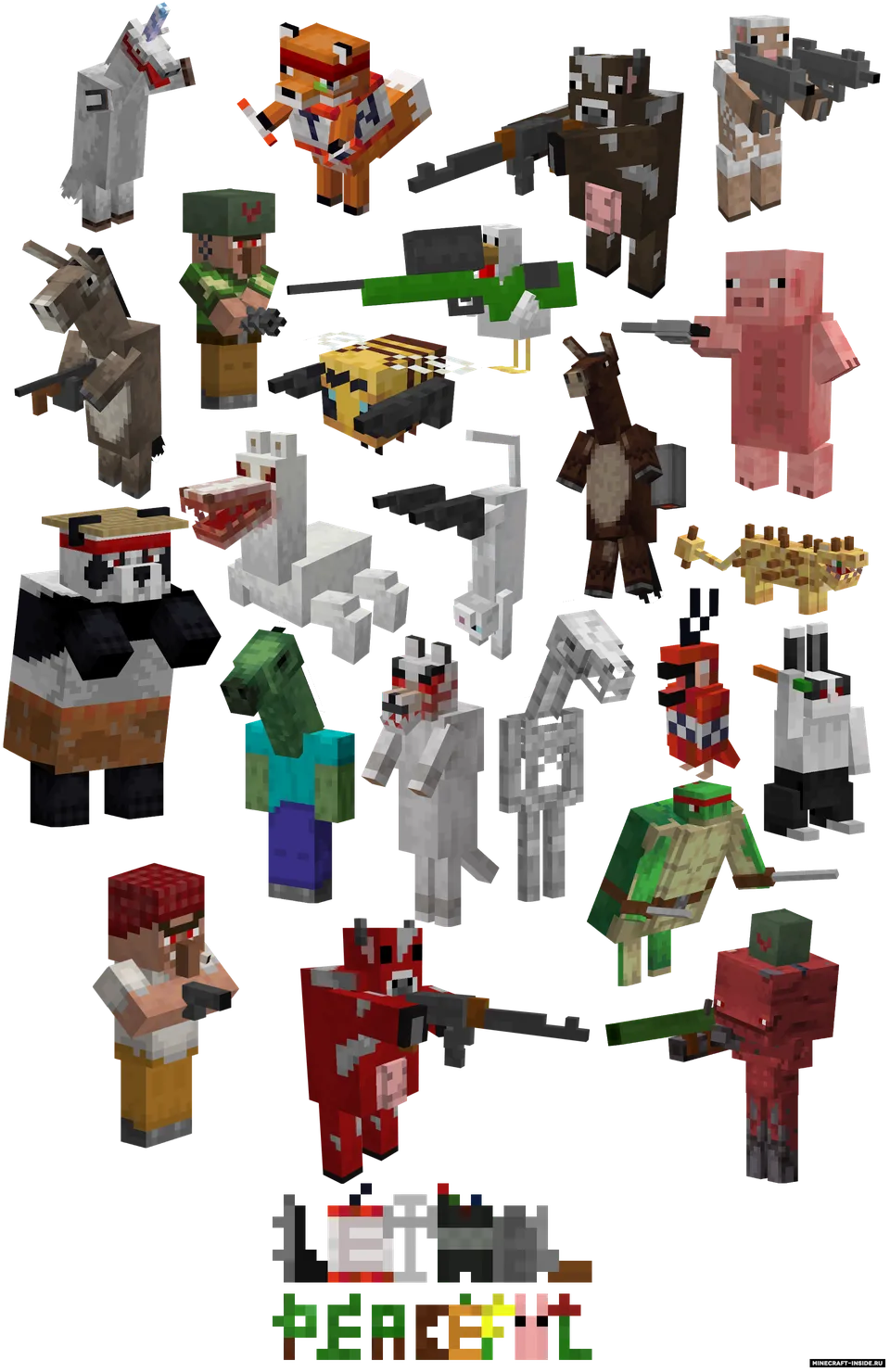 Lethal Peaceful — Minecraft mod, rasm 2