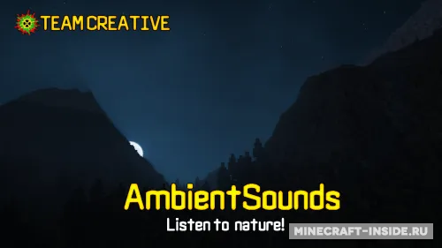 AmbientSounds — Minecraft mod, rasm 1