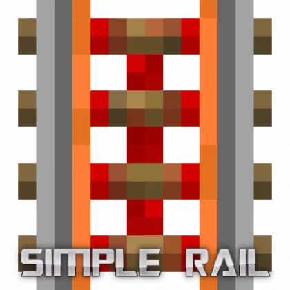 SimpleRail — Minecraft mod, rasm 1
