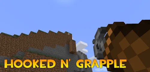 Hooked N' Grapple — Minecraft mod, rasm 1