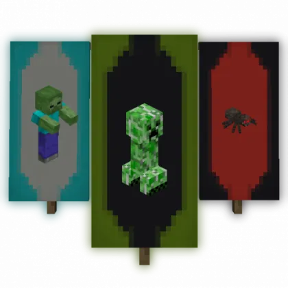 Entity Banners — Minecraft mod, rasm 1