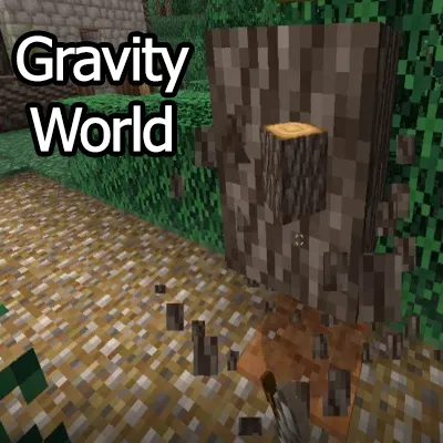 GravityWorld — Minecraft mod, rasm 1