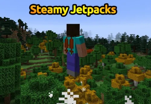 Steamy Jetpacks — Minecraft mod, rasm 1