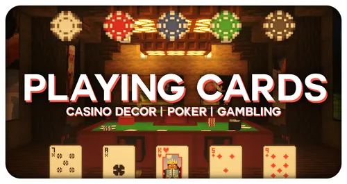 Playing Cards & Chips — Minecraft mod, rasm 1