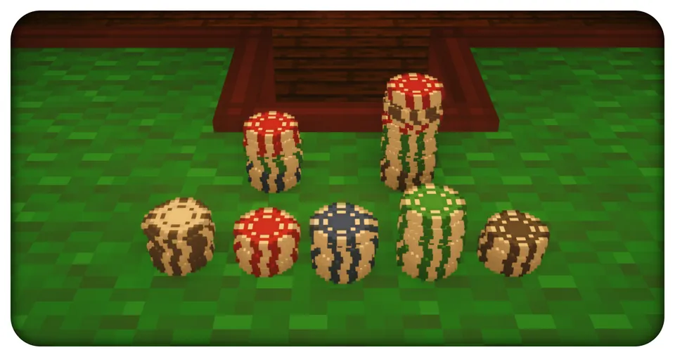 Playing Cards & Chips — Minecraft mod, rasm 4