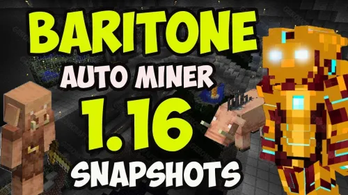 Baritone and Fabritone — Minecraft mod, rasm 1